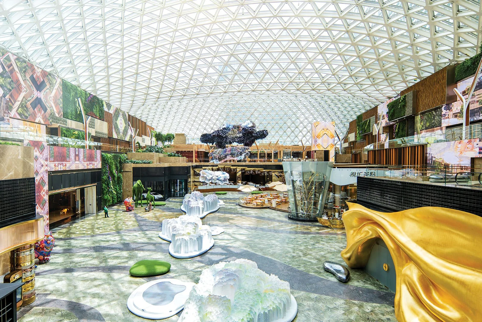 The Spectacle atrium at MGM COTAI