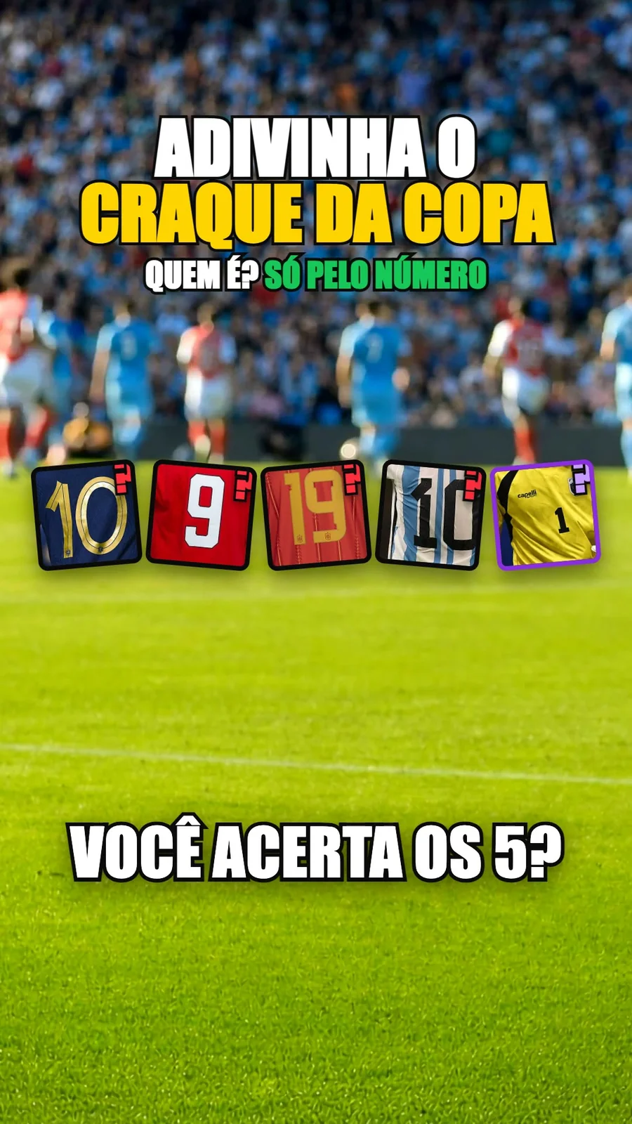Football Quiz Club Copa América quiz creative