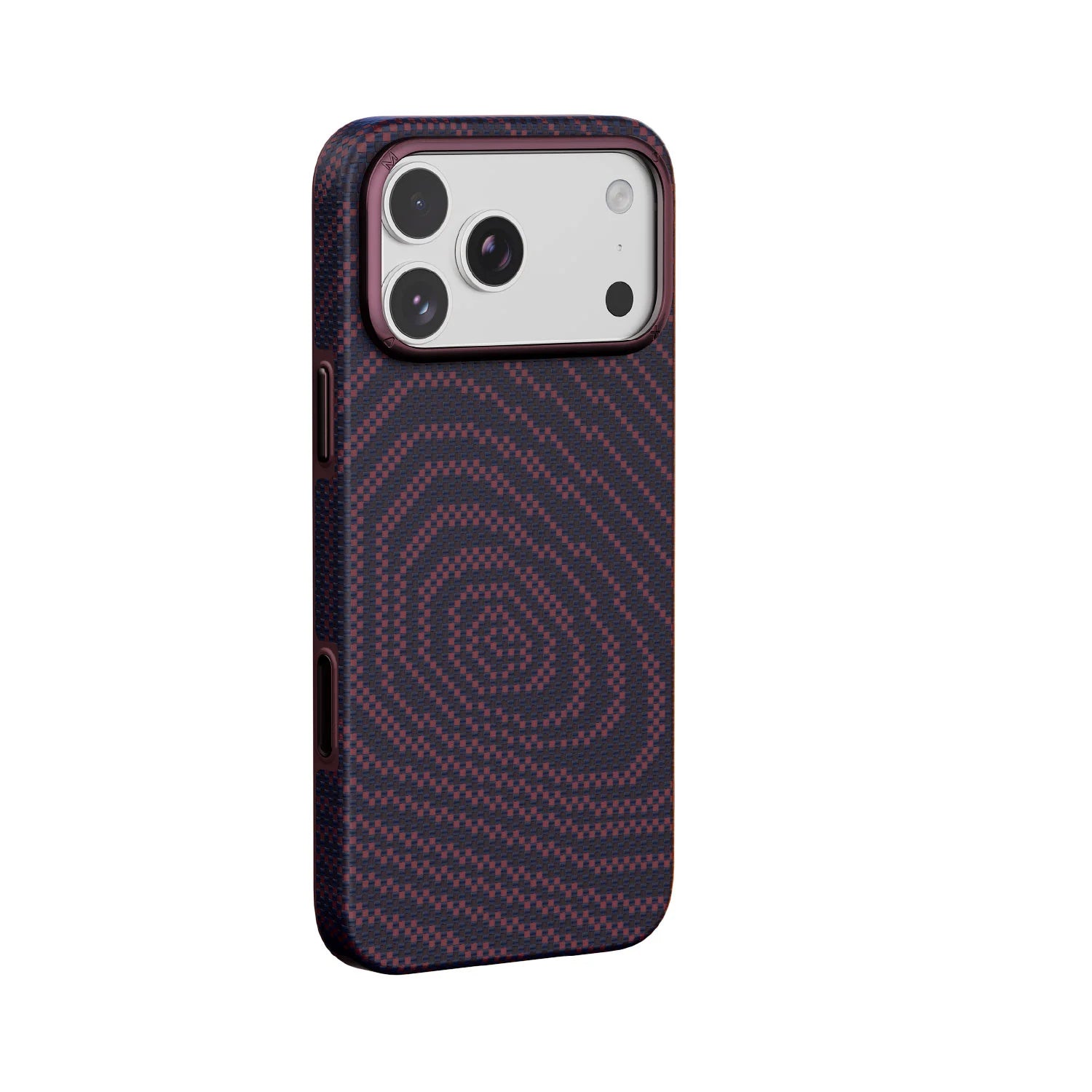 MOMAX SŌMA Carbon – City Wave Aramid Magnetic Case — MK · 暮櫻紅 / iPhone 18 Pro