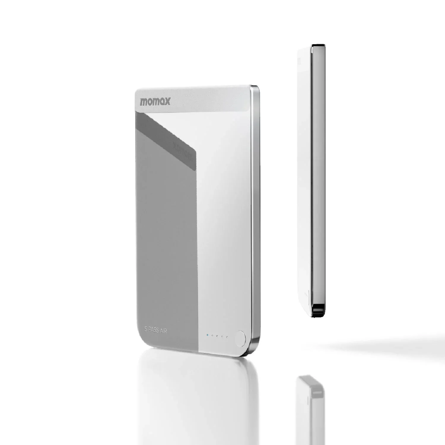 MOMAX 1-Power S.Pass Air Battery Pack — IP180 · 5000mAh · Silver