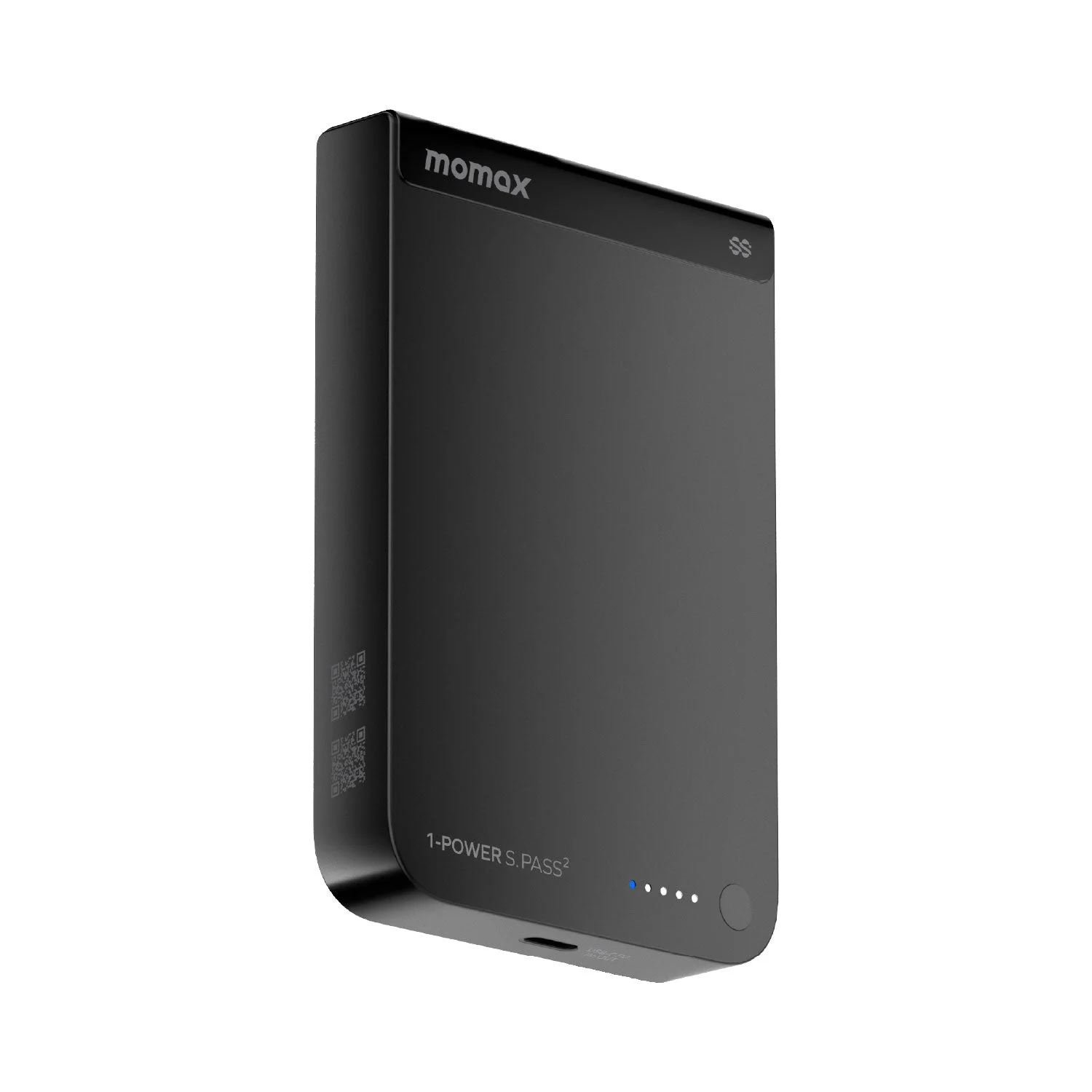 MOMAX 1-Power S.Pass2 Battery Pack - IP163Q22 · 10000mAh · Black