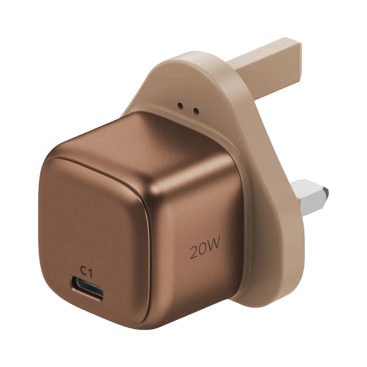 MOMAX 1-Charge Charger - UM68 · 1-Port · 20W output · sandstone