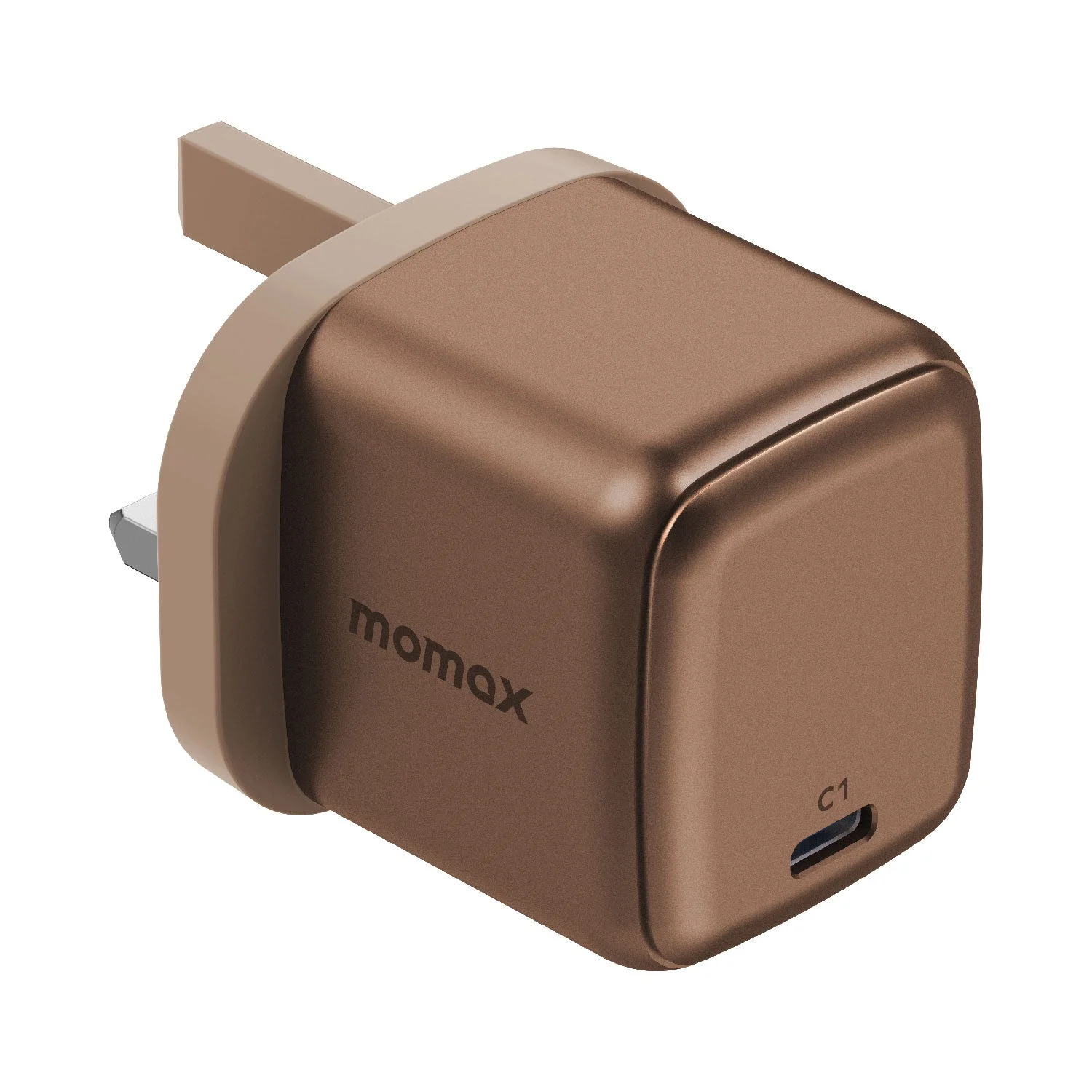 MOMAX 1-Charge Charger - UM69 · 1-Port · 65W output · sandstone